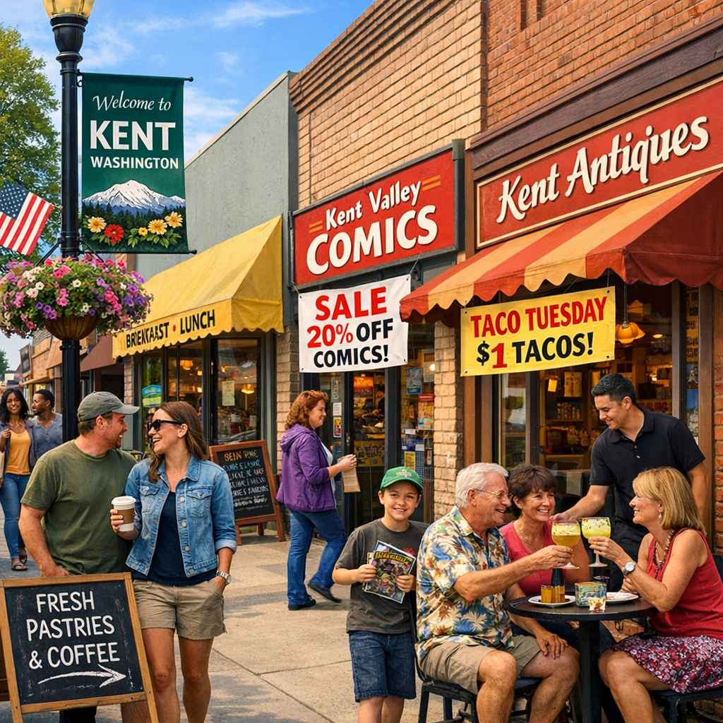 Exclusive Deals and Discounts from Kent’s Local Businesses