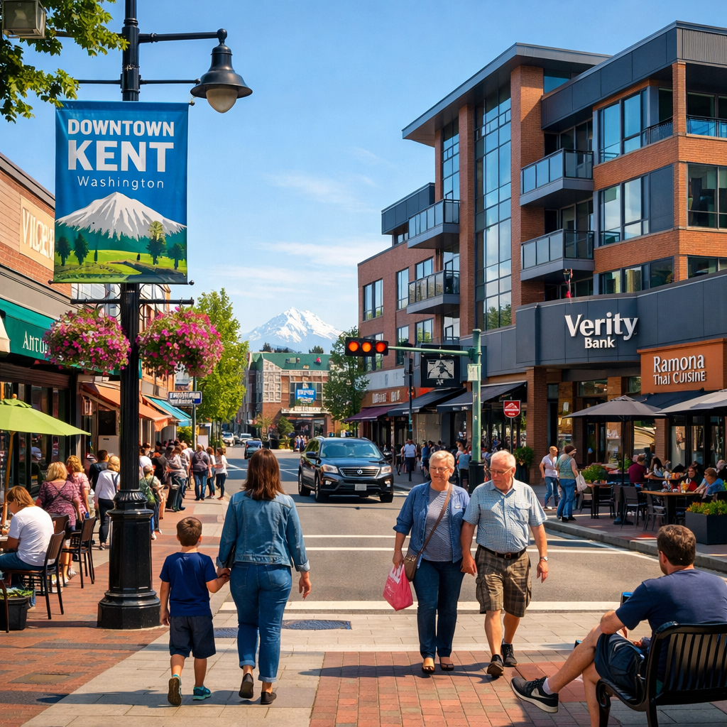 Kent’s Downtown Transformation: A Community Vision Takes Shape